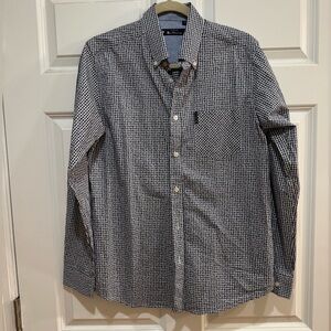 Ben Sherman Black and White Gingham Shirt